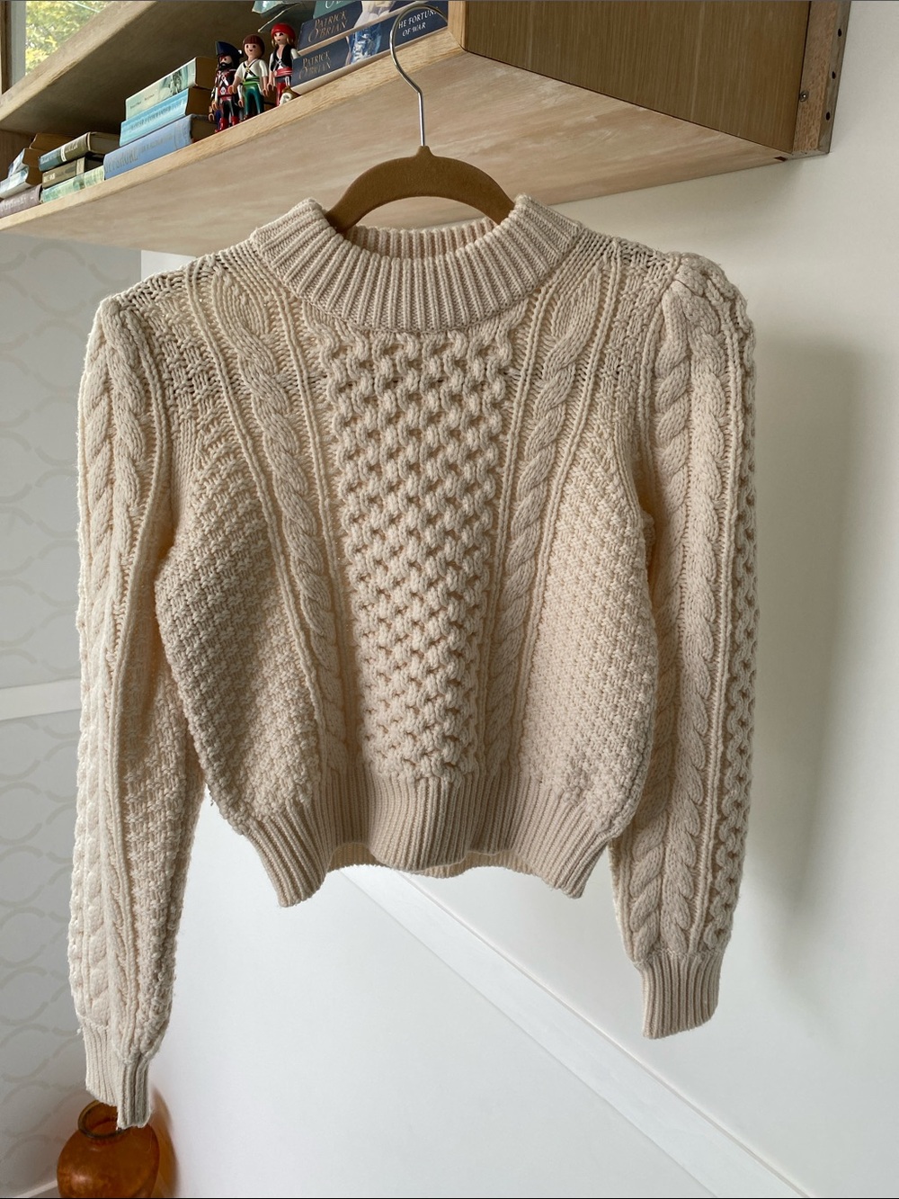 Aritzia WILFRED Olivetta Merino Wool Sweater
